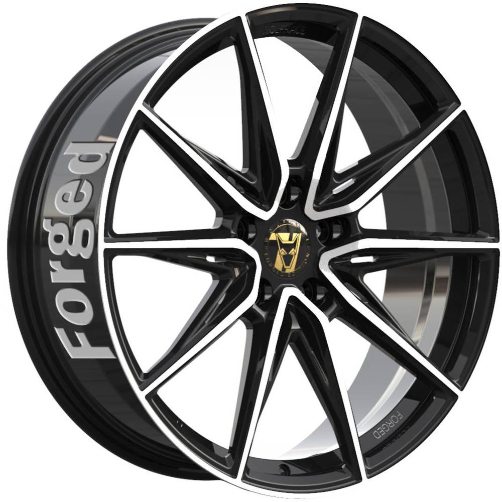8.5x19 Front 10x19 Rear Wolfrace 71 Edition Urban Racer