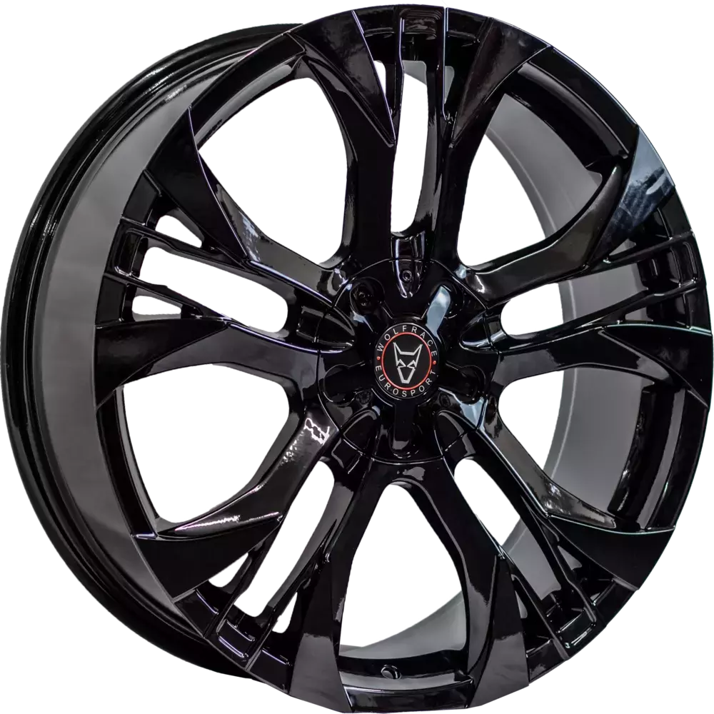 8.5x18 Wolfrace Eurosport Assassin GT2 Gloss Black