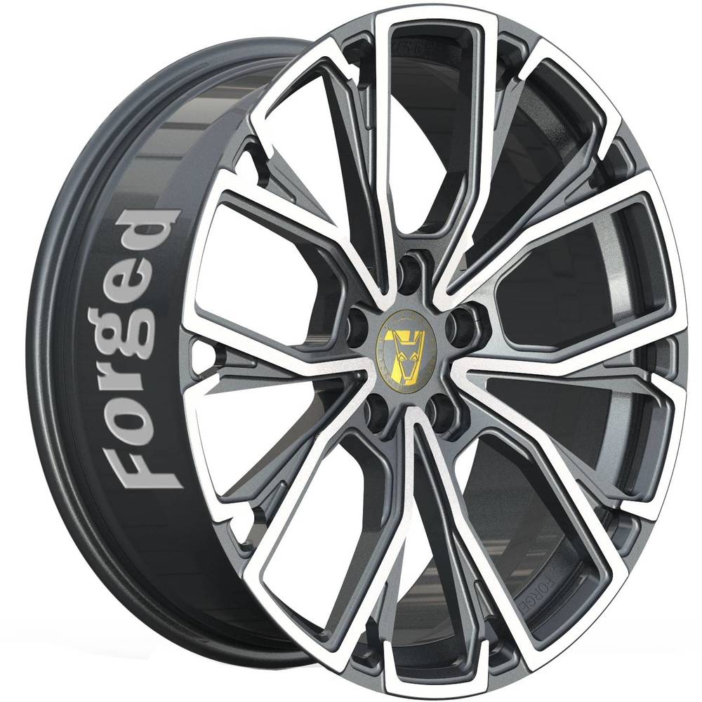 8x19 Wolfrace 71 Edition Matrix Titanium Polished Alloy