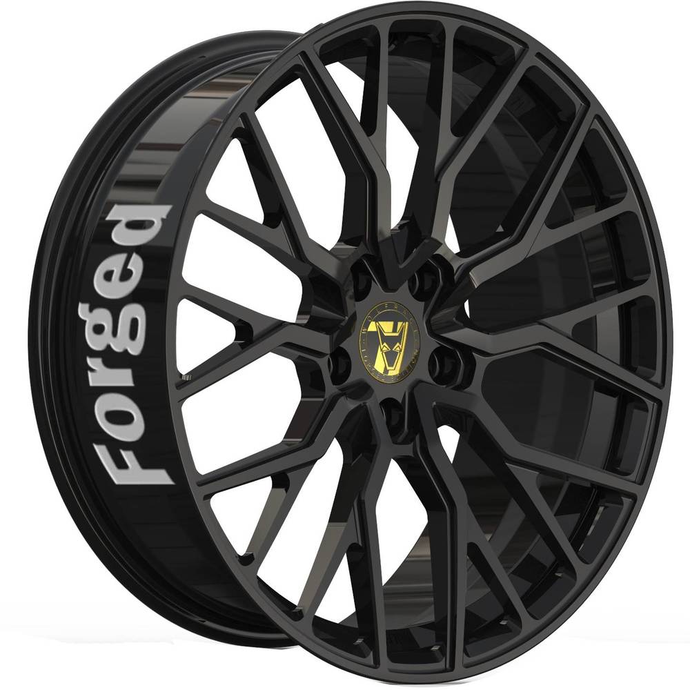 8x20 Wolfrace 71 Edition Munich Gtr Gloss Raven Black