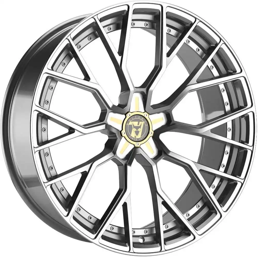 8.5x19 Wolfrace 71 Munich GTR 50th Anniversary Urban Chrome Polished