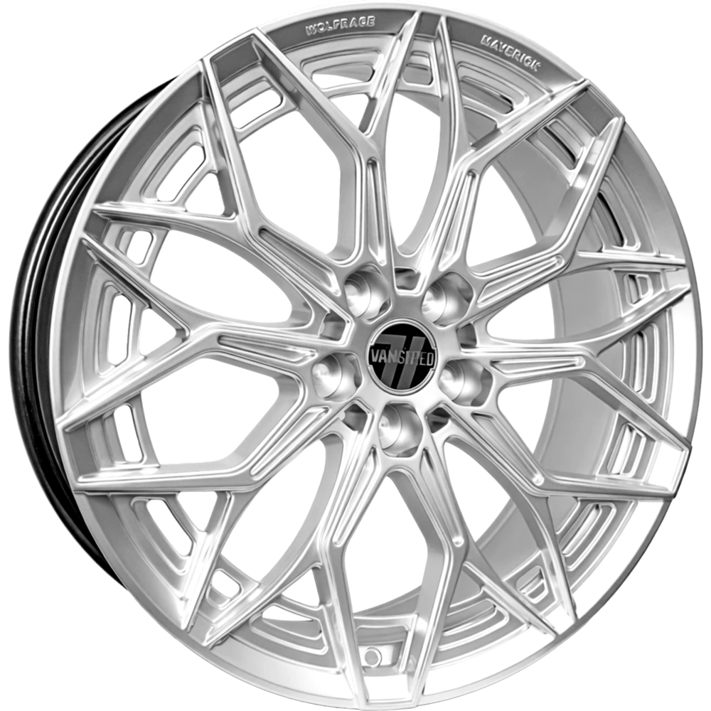 8x18 Wolfrace Vanspeed Maverick Royal Silver