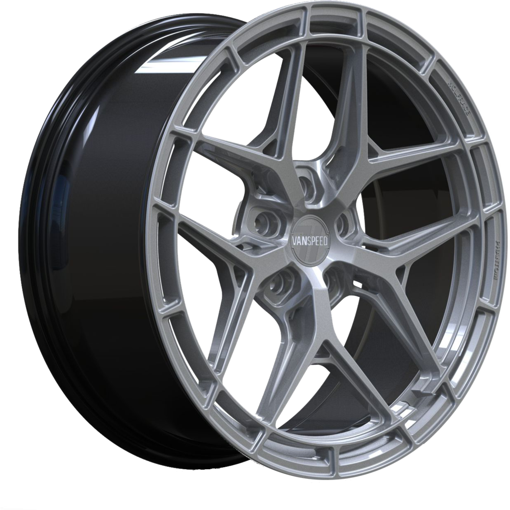8.5x20 Wolfrace Vanspeed Phantom Royal Silver