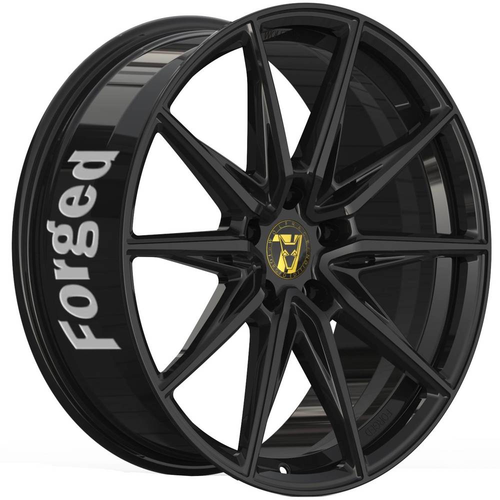 8.5x19 Front 10x19 Rear Wolfrace 71 Edition Urban Racer