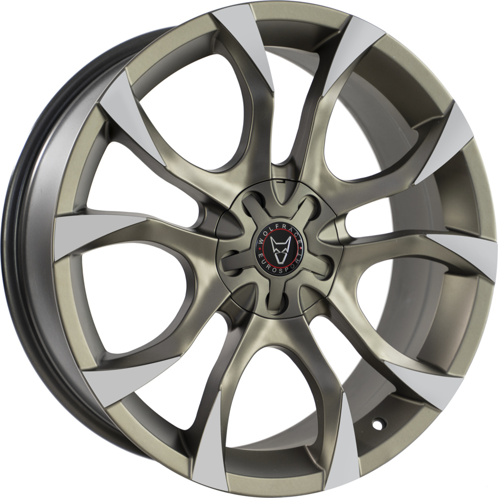 8x18 Wolfrace Eurosport Assassin Bronze Polished Alloy Wheels Alloy