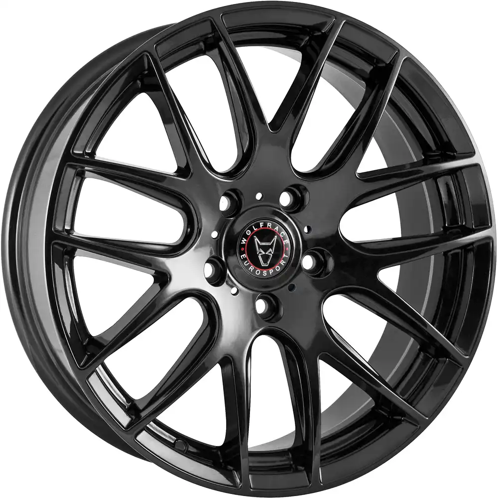 8.5x18 Wolfrace Eurosport Munich Gloss Black