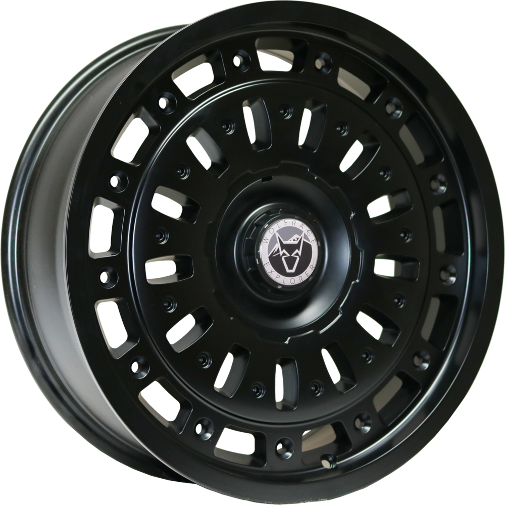https://www.wolfrace.co.uk/images/alloywheels/wolfrace_explorer_explore_matt_black_black_rivetss.png Alloy Wheels Image.