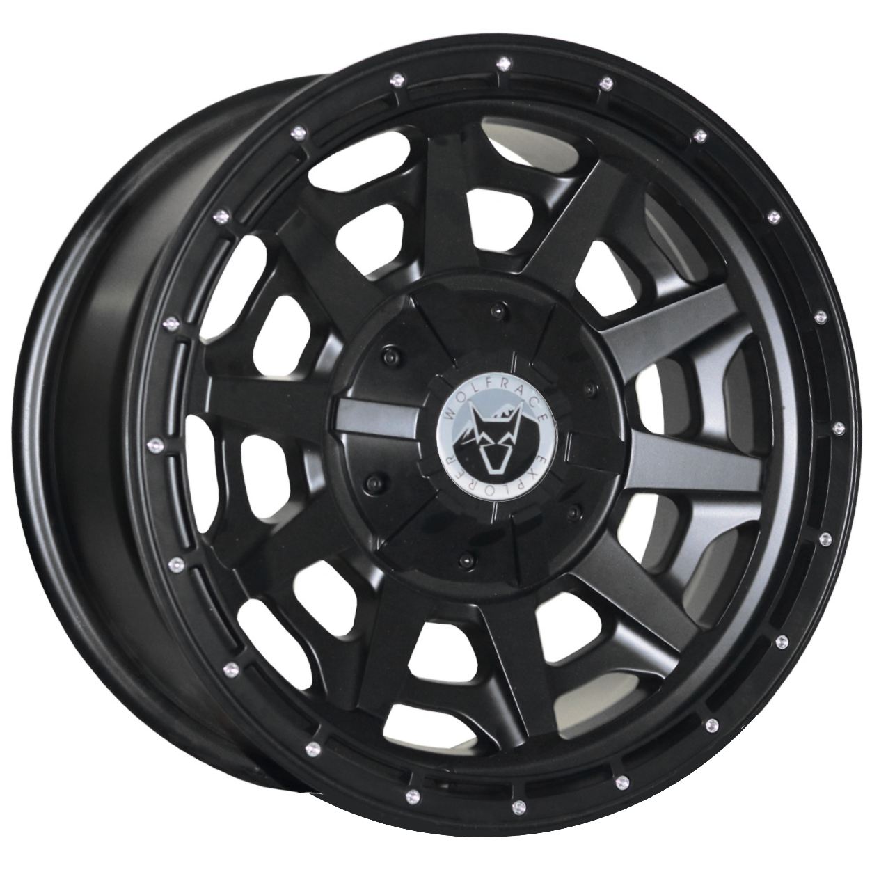 Canyon Matt Black Chrome Rivets