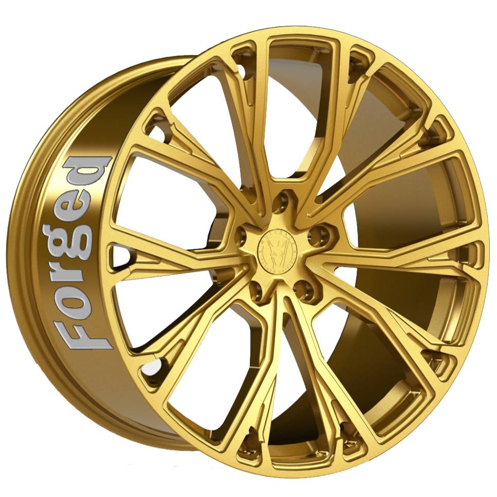 9.5x22 Front 10.5x22 Rear Wolfrace 71 Edition Matrix